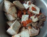 A picture of step 5 of Arrowroots in beef stew #mycreativearrowrootsrecipecontest#.