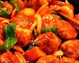 A picture of step 7 of Simple Non-Deep Fried Sweet and Sour Chicken.