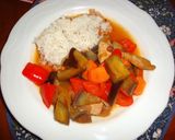 A picture of step 4 of Easy Sweet and Sour Pork with Chutney.