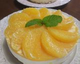 A picture of step 13 of Refreshing Cheesecake with Fresh Orange Slices.