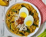 Foto langkah ke 5 dari resep Mie Kluntung Cemek Surabaya.