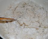 A picture of step 3 of Lotus flower cookies.