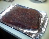 A picture of step 2 of Espresso Smoked Brisket.