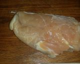 A picture of step 5 of Santiago's Amazing Bacon Chicken.