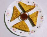 A picture of step 7 of Crispy Besan Bread Toast.