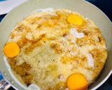 Hình bước làm 2 của món Bánh chưng chiên nước pha-ke bánh xèo Nhật