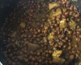 चने की सब्ज़ी रेसिपी चरण 3 फोटो
