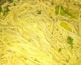 A picture of step 8 of Spicy Chicken Achari Spaghetti.