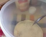 Foto del paso 1 de la receta: Pan artesanal con agua mineral s/gas y leche en polvo descremada