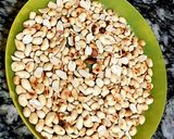 A picture of step 1 of Peanut chikki.