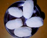 A picture of step 4 of Rose flavoured Paneer Rolls.
