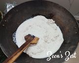 A picture of step 1 of Fresh Coconut Laddoos.