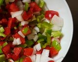 Foto del paso 1 de la receta Salpicón de pulpo y gambas