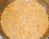 A picture of step 1 of Gujarati Dal.