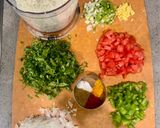 A picture of step 1 of Fresh Methi Paneer Bhurji Tortilla Wrap (Protein Pack).