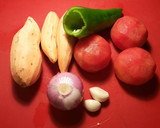 Foto del paso 1 de la receta: Boniato en salsa