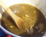 A picture of step 1 of Chicken Mandi.