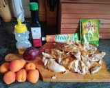 Barackos grillcsirke recept fázis 1 fotója