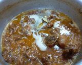 A picture of step 5 of Mutton Pulao.