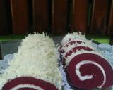Foto langkah ke 6 dari resep Red Velvet roll cake.