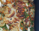 Foto del paso 6 de la receta: Merluza con verduras de estación al horno