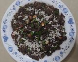A picture of step 5 of Finger millet upma.