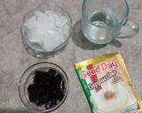 Foto langkah ke 1 dari resep Es Cappuccino Cincau.