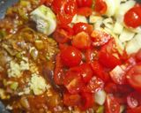 Szaftos,"húsos" padlizsánpörkölt (vegán) recept fázis 2 fotója