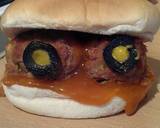 Vickys Halloween Spaghetti & Eyeballs (Meatballs) GF DF EF DF NF recipe step 13 photo