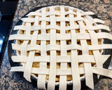 Foto del paso 8 de la receta: Pastel con nueces, pasas, manzanas y cabello de ángel