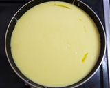 A picture of step 8 of Apple Cheesecake in a Frying Pan.
