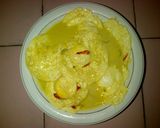 Foto langkah ke 5 dari resep Kuah Lemak Telur Mata Sapi.