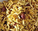 A picture of step 4 of Sev tomatoes sabji.