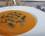 Foto del paso 6 de la receta: Crema de calabaza con semillas