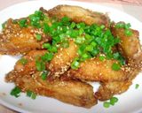 A picture of step 7 of Chicken Wing Karaage with Sweet & Spicy Sauce.