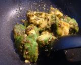 A picture of step 5 of Avocado Stir-fried With Ginger & Spices.