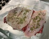 Une image de l'étape 8 de Filets de julienne aux carottes violettes, herbes et citron.