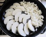 A picture of step 1 of Easy Asian Pear Cake.
