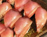 A picture of step 3 of Bonito Nigiri Sushi.