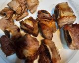 Foto del paso 3 de la receta: Arroz meloso de llanegas negras, costillas 😋 y solomillo de cerdo