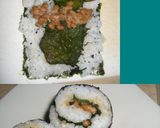 A picture of step 7 of Roll 'Em Up! Nori Seaweed Rolls.
