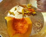 A picture of step 1 of Ambal (Pumpkin curry).