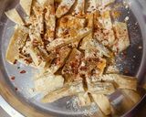A picture of step 2 of Crispy Sweet Potato.