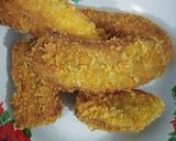 Foto langkah ke 3 dari resep Pisang krispy coklat keju.
