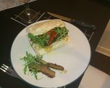 A picture of step 9 of Steak ciabatta.