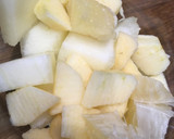 Foto del paso 1 de la receta: Zumo de melón y manzana