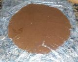 A picture of step 4 of Panda biscuits.
