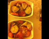 Une image de l'étape 4 de Cassolettes de légumes (courgettes tomates carottes poireaux) au jambon cru.