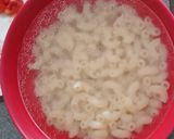 A picture of step 1 of Cold macaroni pasta (creamy salad).