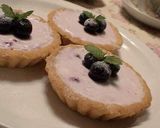 A picture of step 6 of Blueberry Yogurt Tarts.